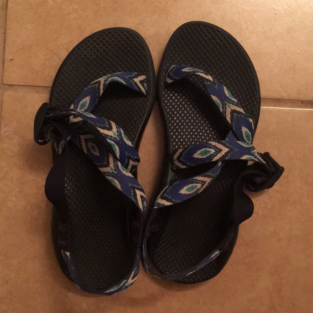 Peacock Blue Chaco Z/1 Women’s Sandals 7